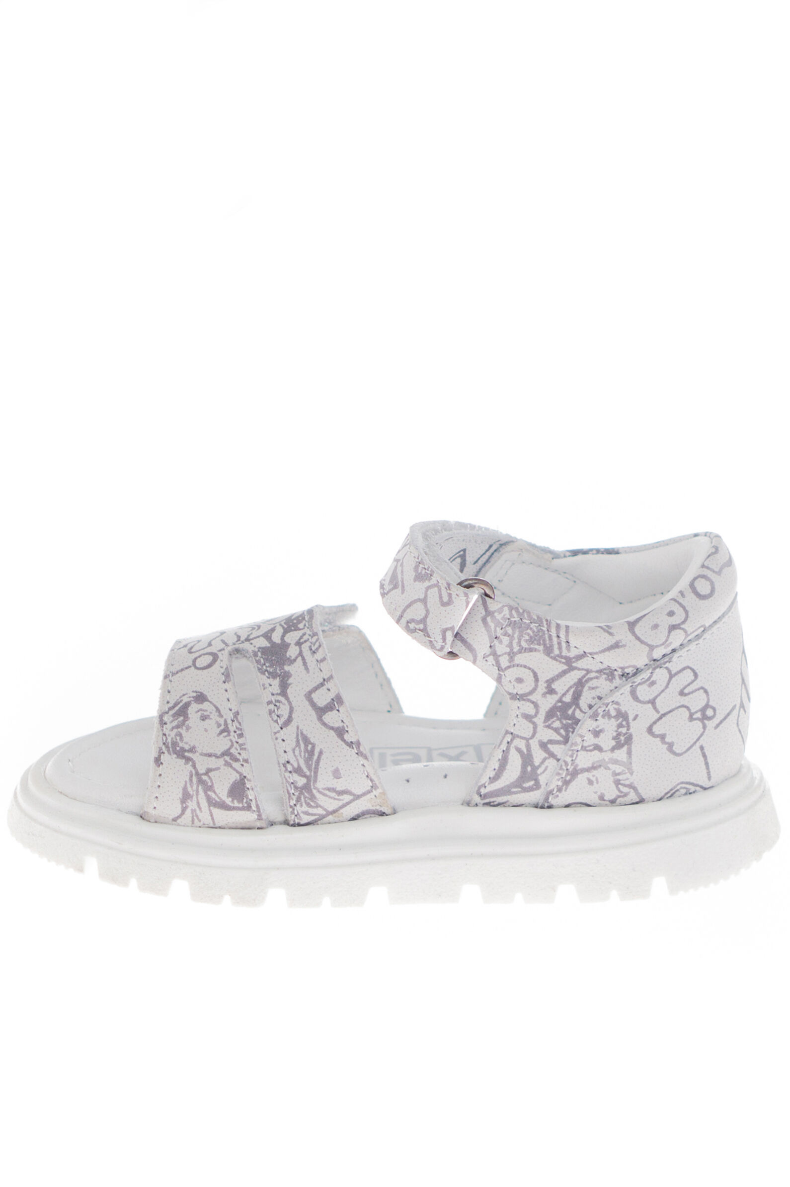 Сандалии дев.АРТ.7-712116-2402,сер,н.к/н.к