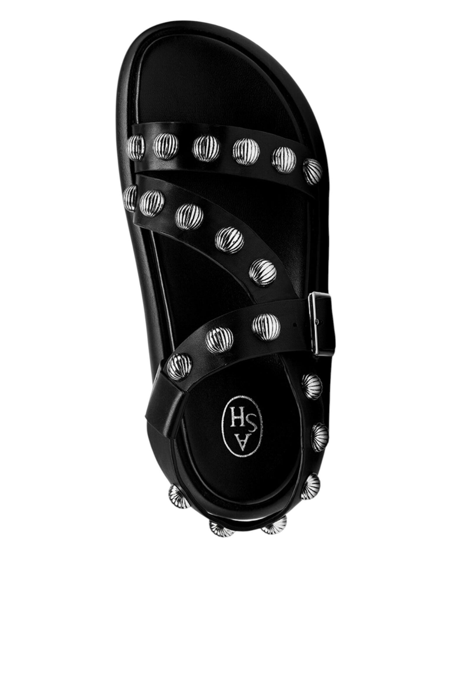 Сандалии жен. АРТ.SS25-M-150522-001,чер-сереб,н.к/н.к