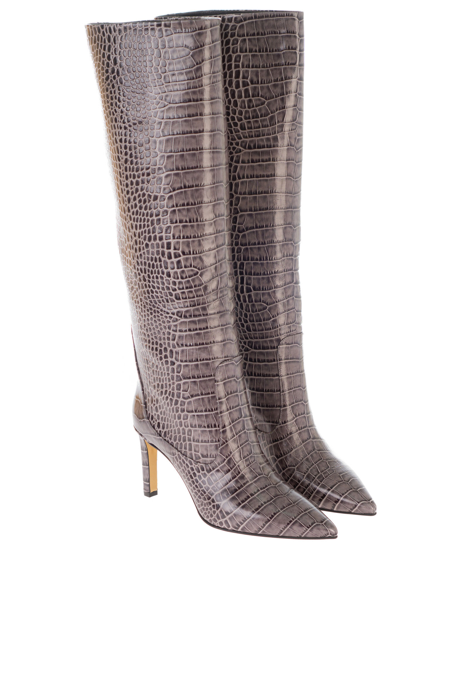 Сапоги жен. АРТ.159 722,сер,н.к/н.к