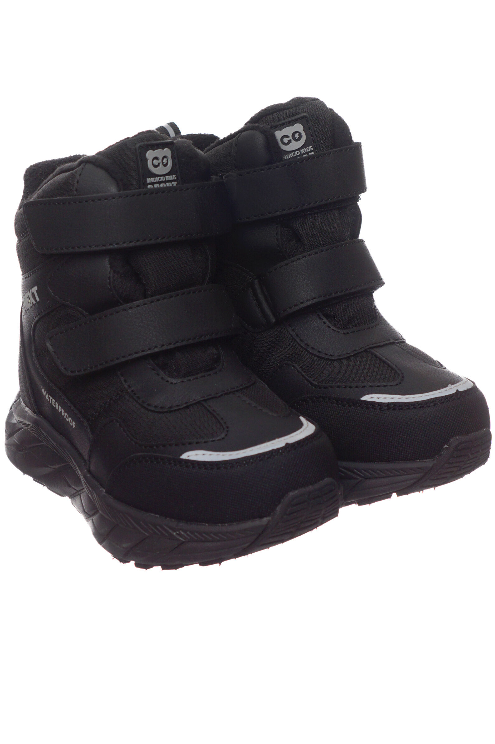 Сапоги мал. АРТ.74-0185C,чер,тек-и.к/шер