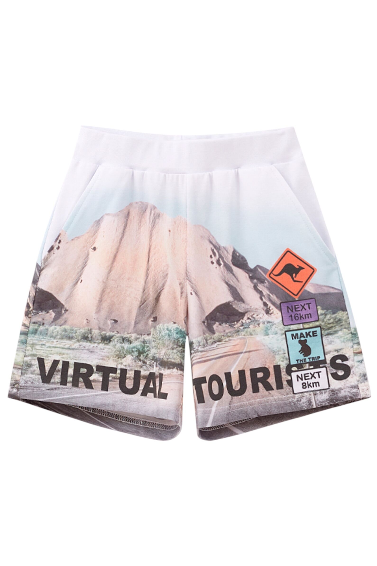 Шорты дев. АРТ.250080,бел-мул,хл-эл