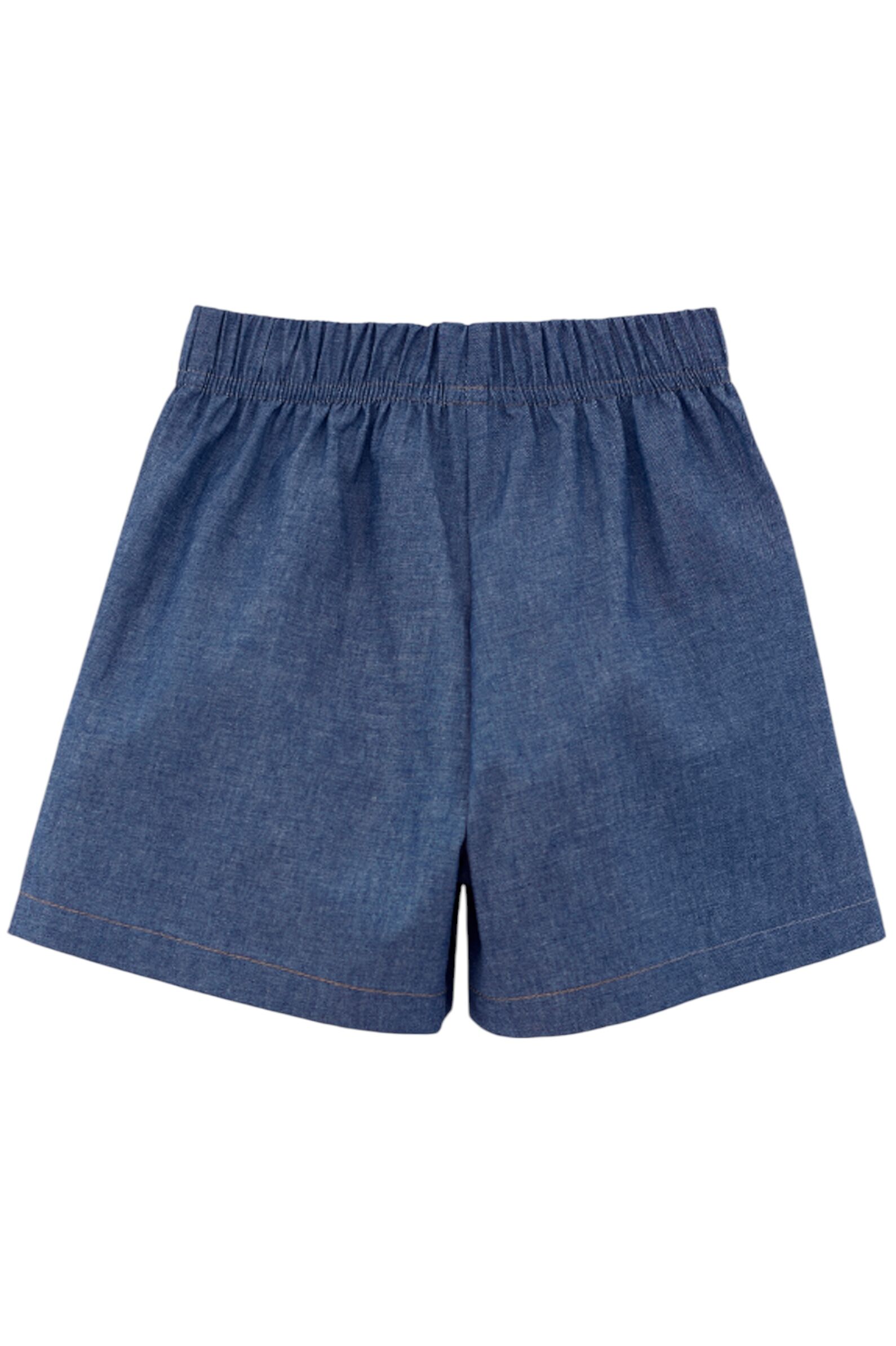 Шорты дев. АРТ.251066,син,хл