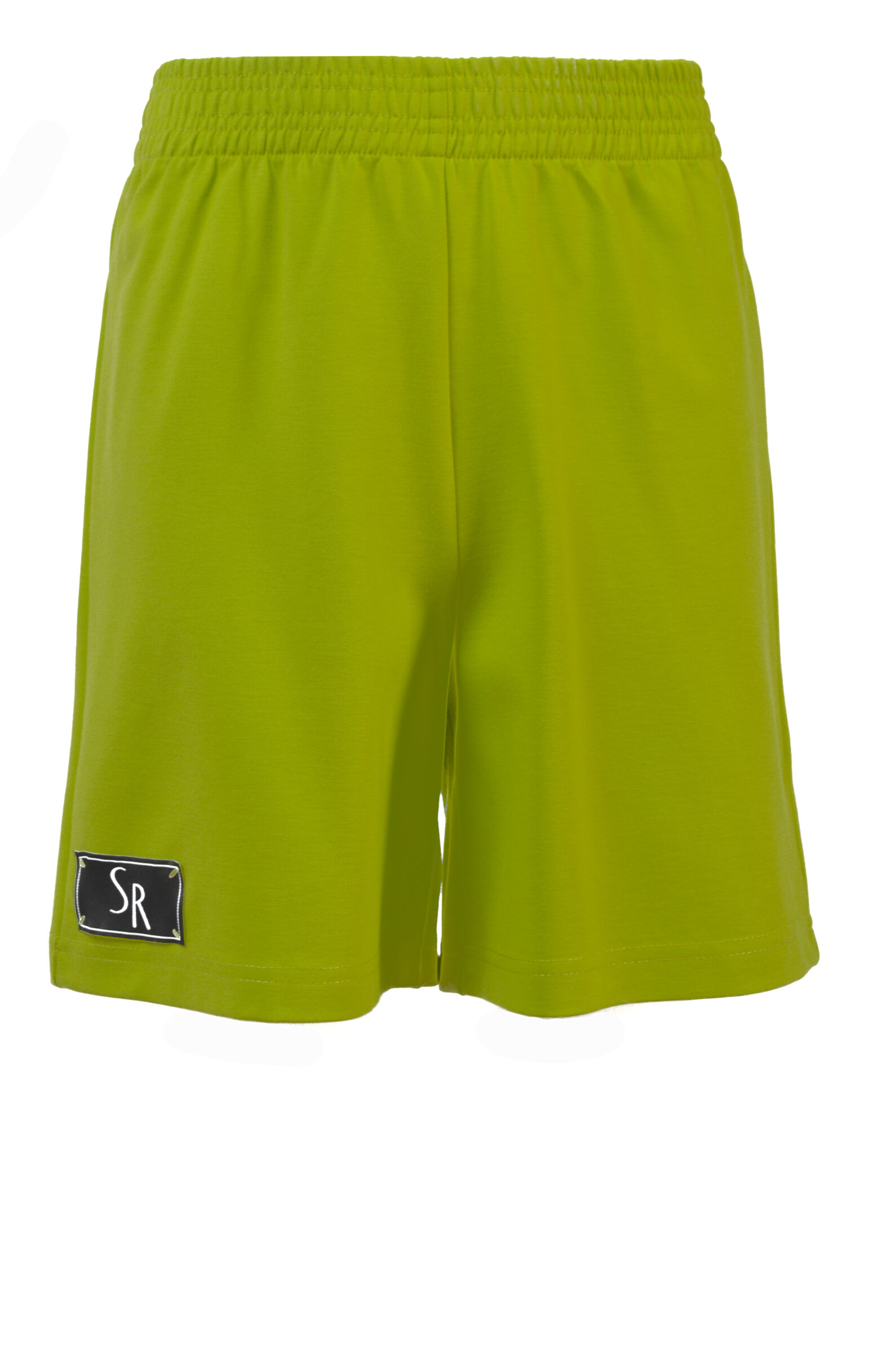 Шорты дев. АРТ.SR400A102,зел,вис-пэ-эл