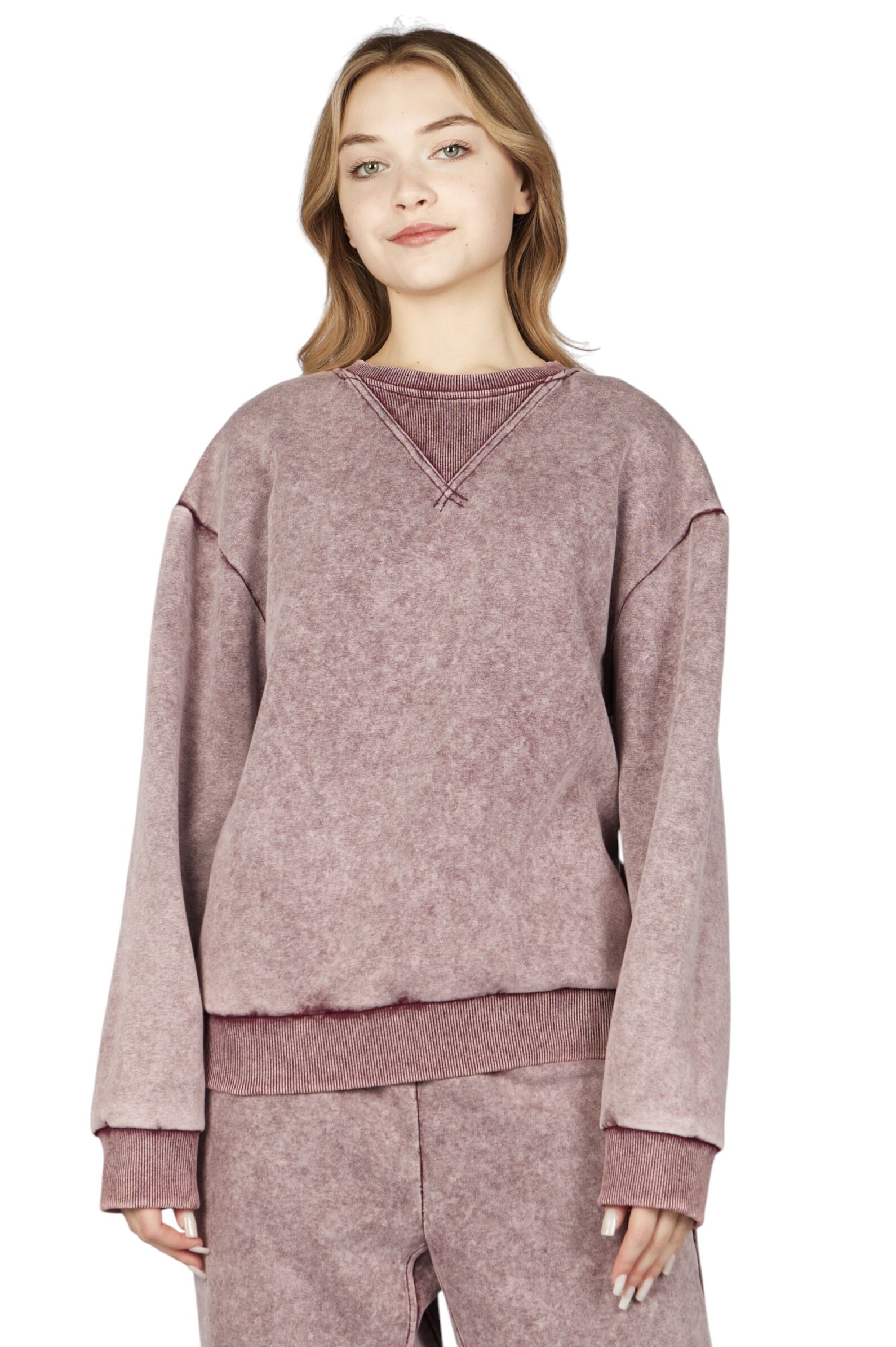 Свитшот АРТ.B-SW35461,бордо,хл