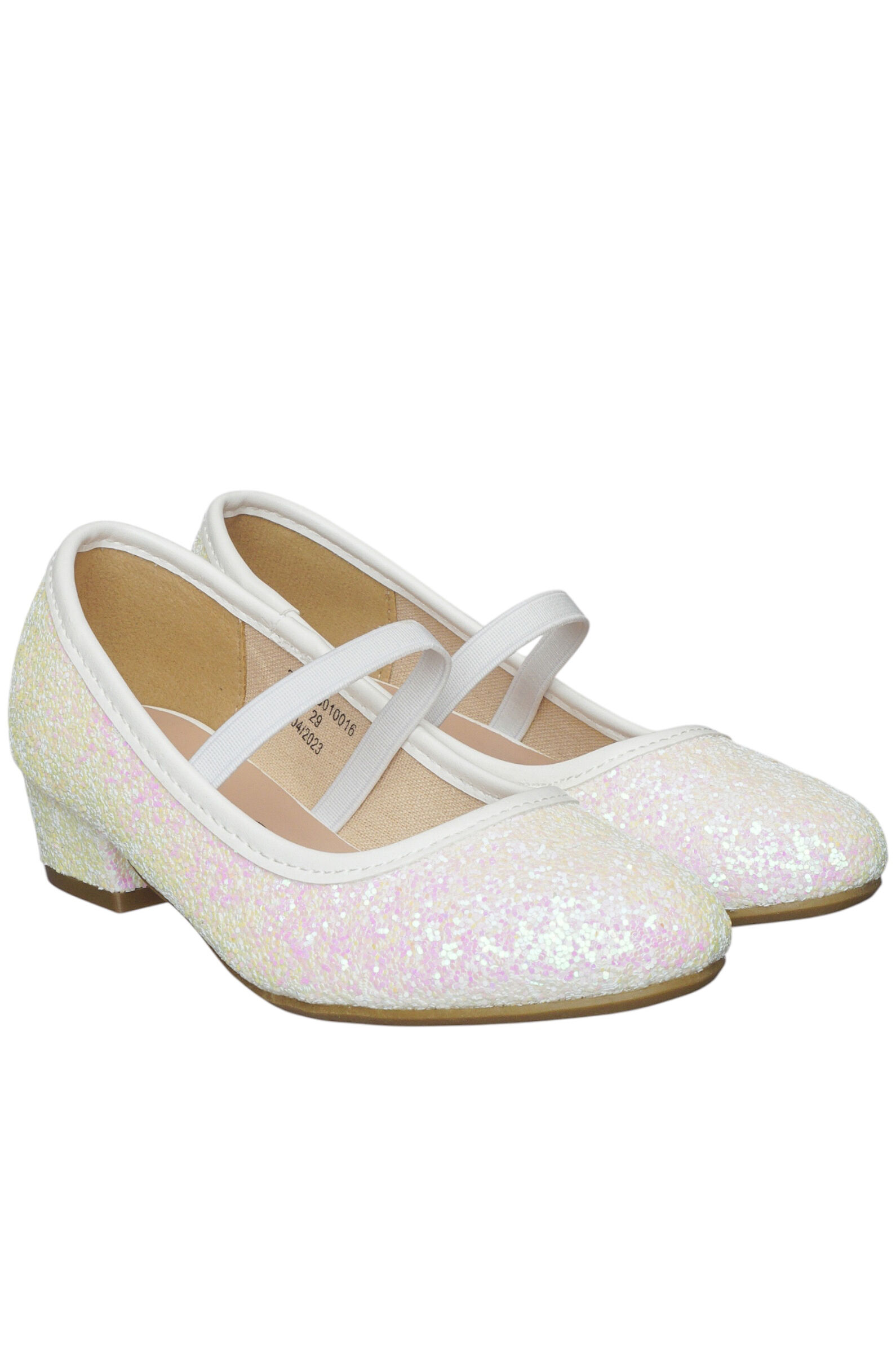 Туфли дев. АРТ.232165010016,бел-мул,и.к/тек