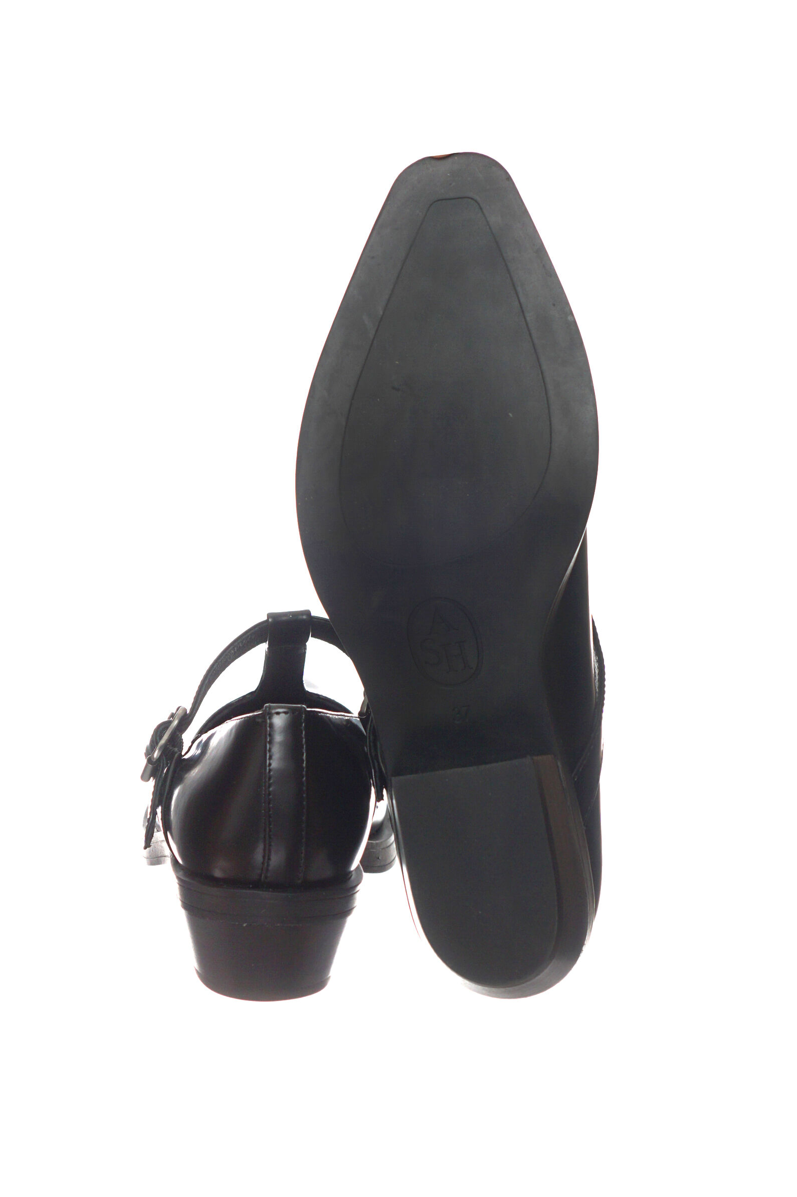 Туфли жен. АРТ.FW24-M-139415-001,чер,н.к/н.к