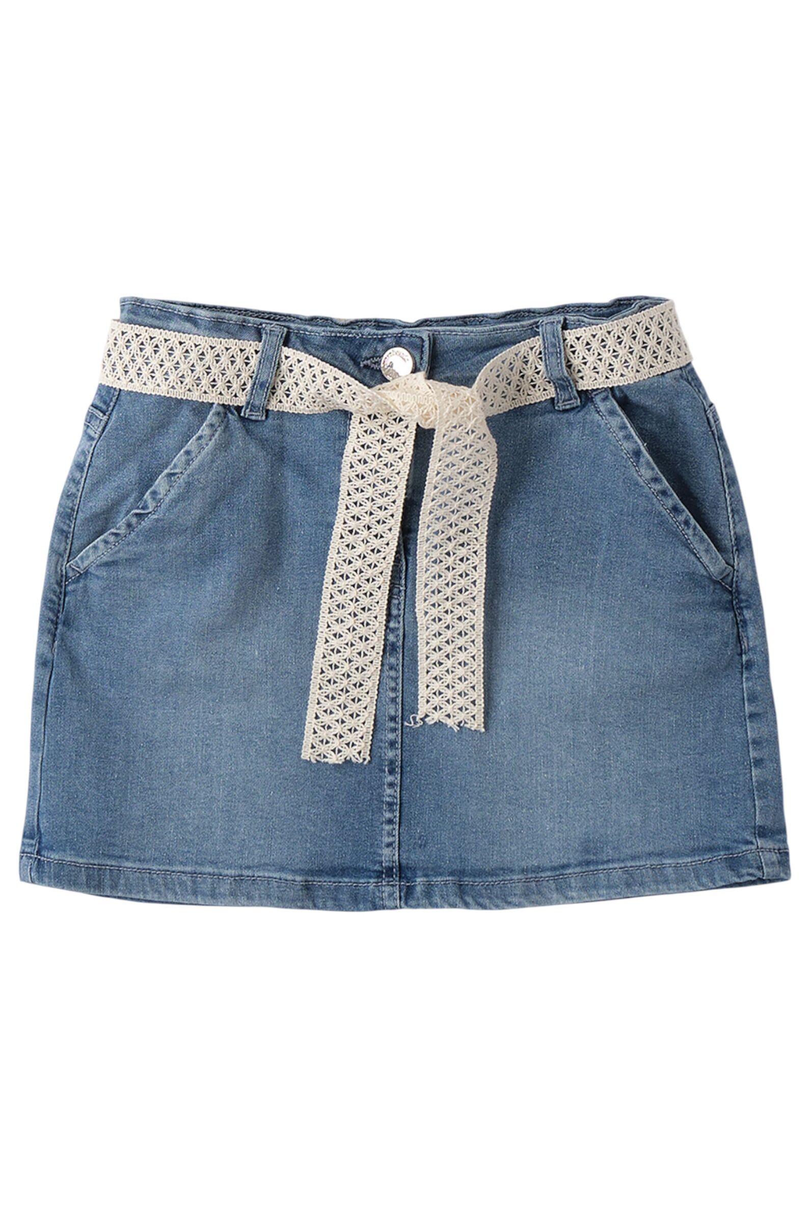 Юбка дев. АРТ.0.B560.00,гол,хл-эл-пэ