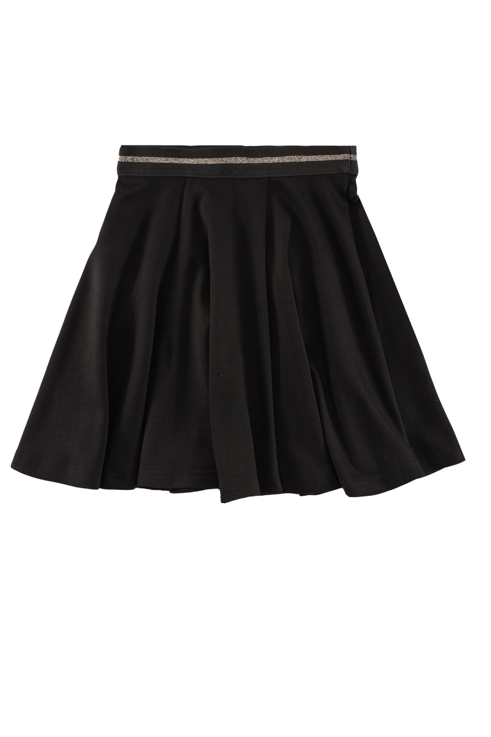 Юбка дев. АРТ.2067/1-522-ТВК-320,чер,вис-пэ-эл