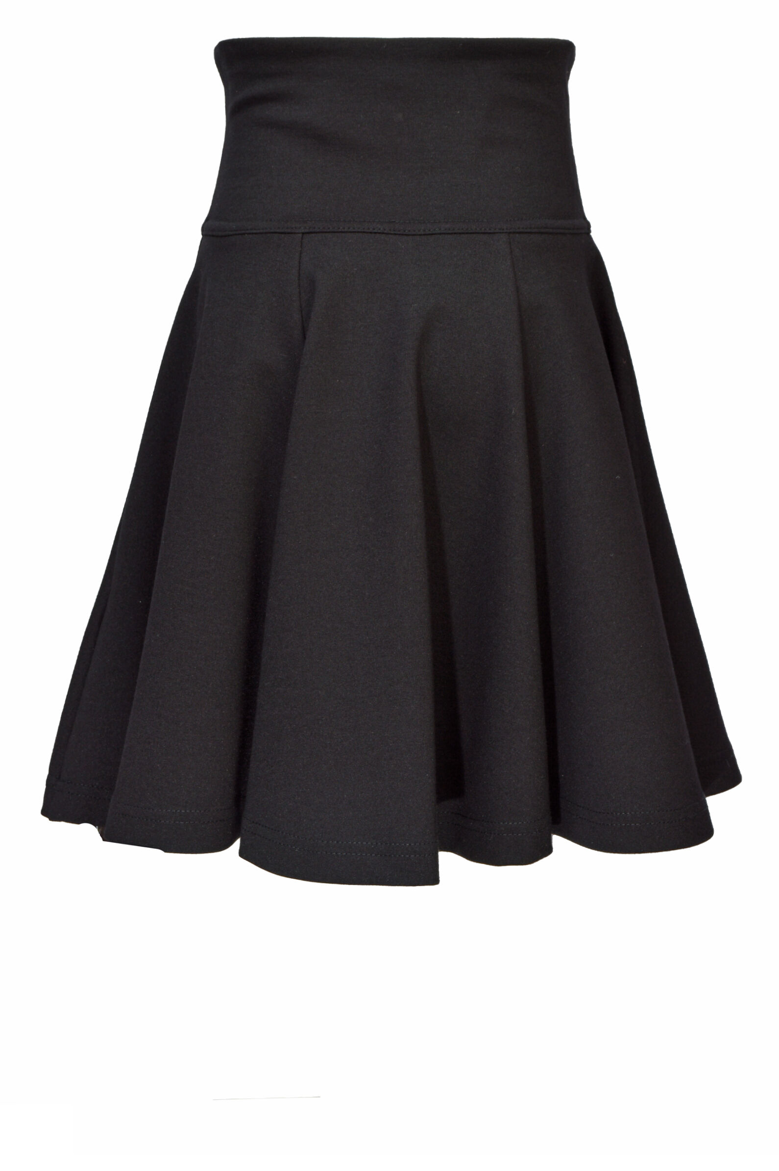 Юбка дев. АРТ.2067/2-522-ТВК-340,чер,вис-па-эл