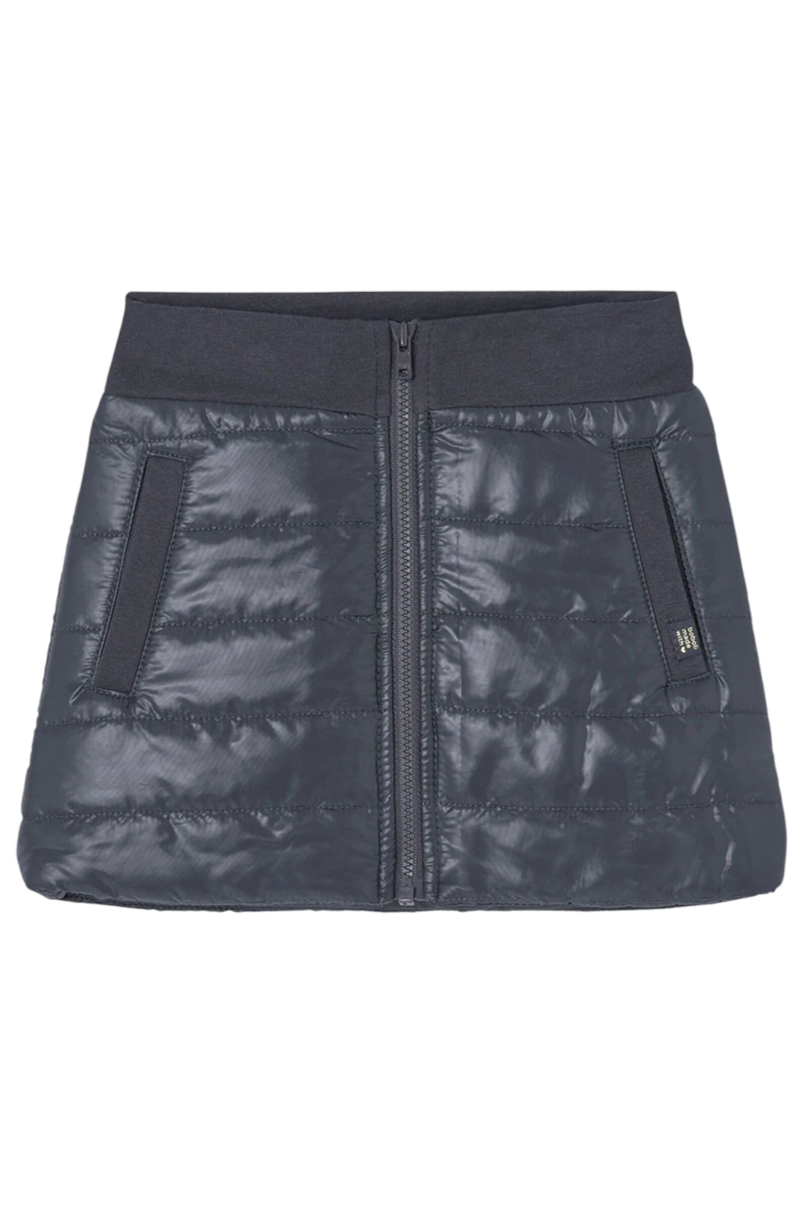 Юбка дев. АРТ.419082,сер,пэ/пэ