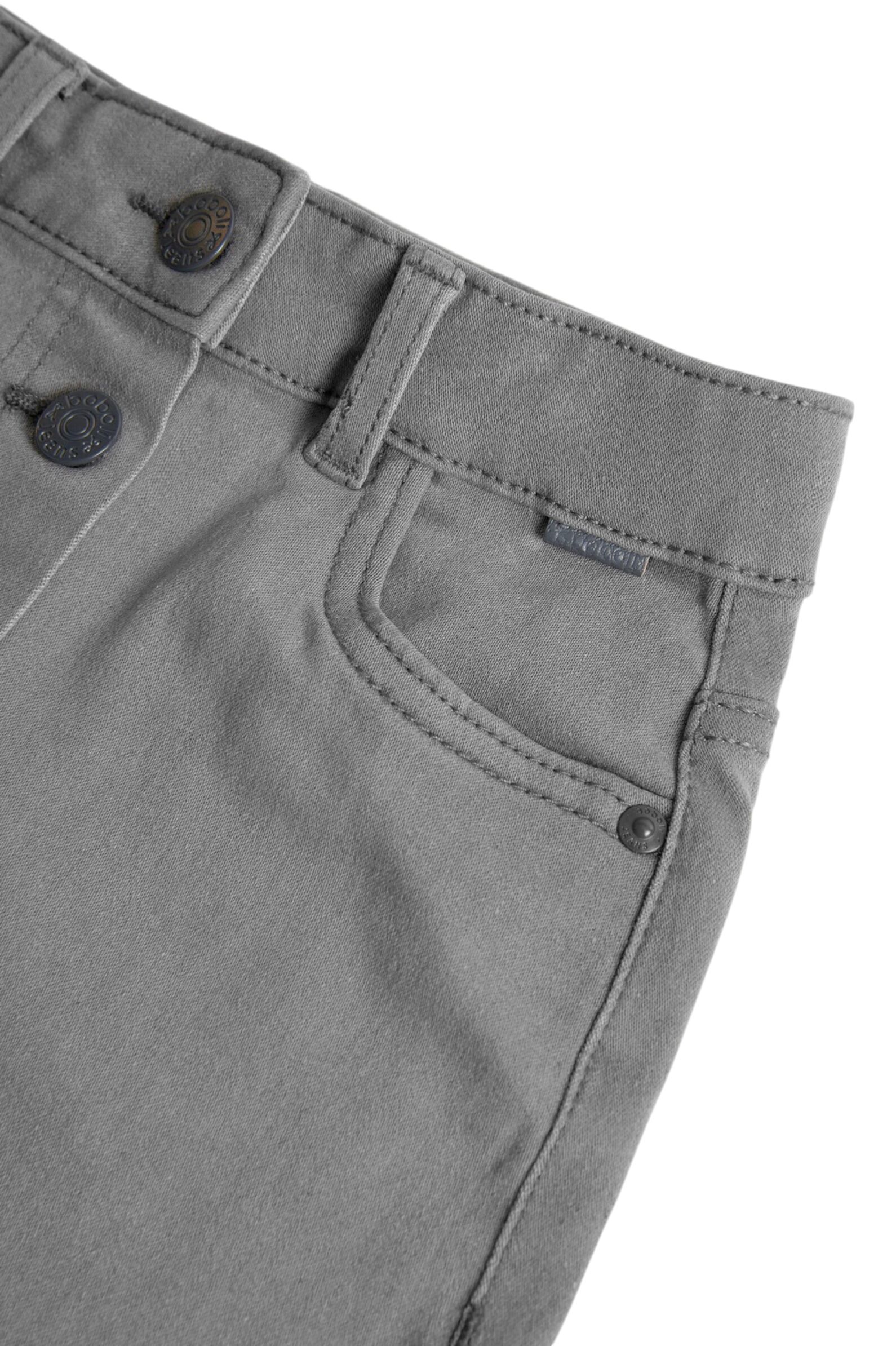 Юбка дев. АРТ.419228,сер,хл-пэ-эл