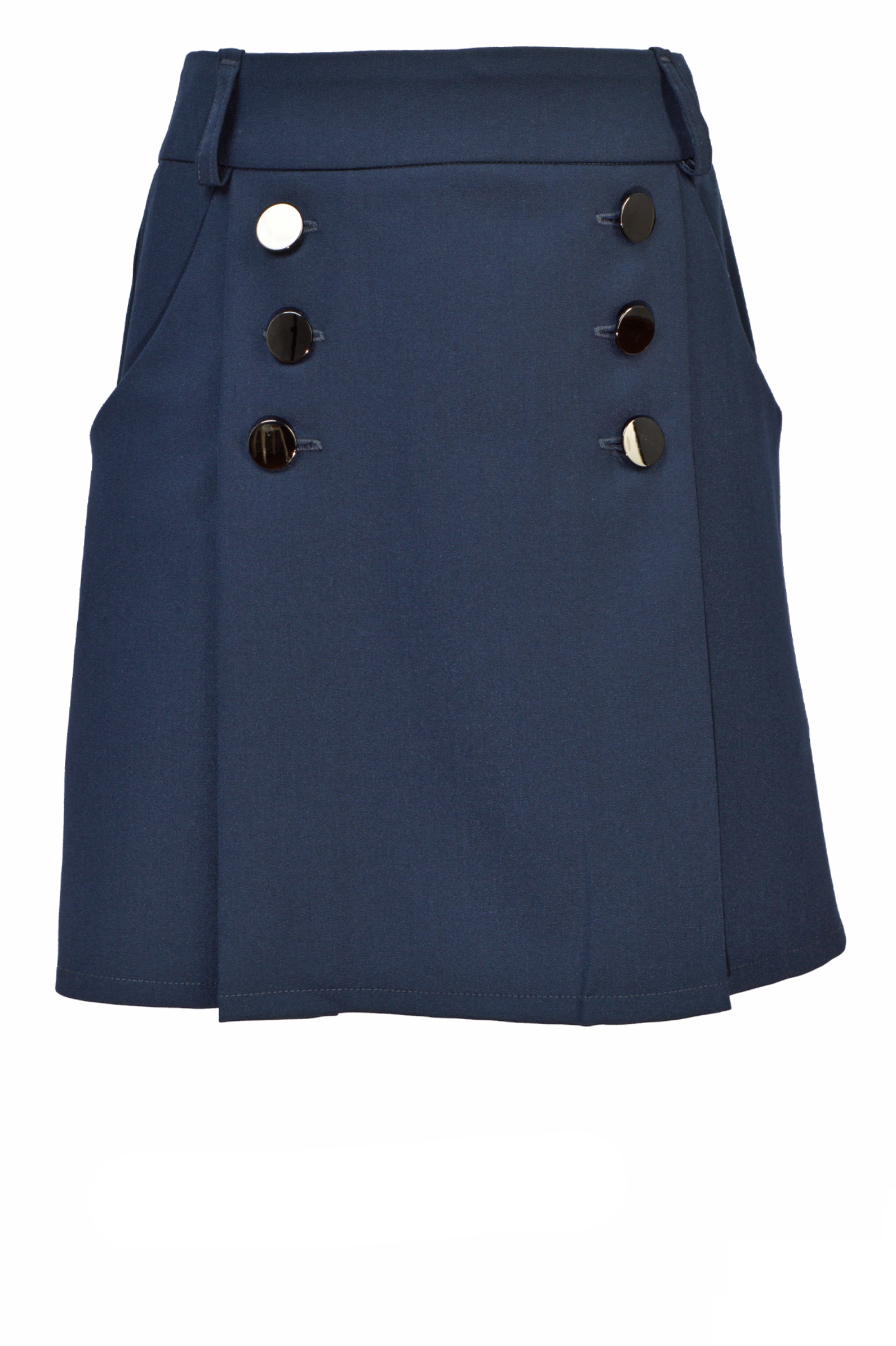 Юбка дев. АРТ.LC23G-SKR-9-103,син,вис-пэ