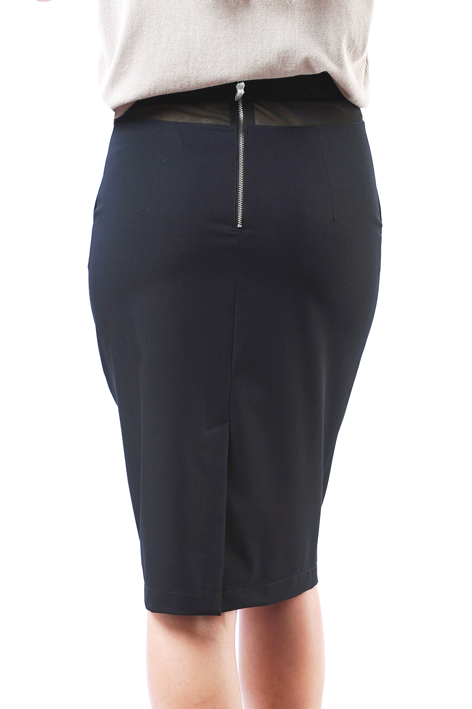 Юбка жен. АРТ.SS2310223SK,чер,пэ-вис-эл