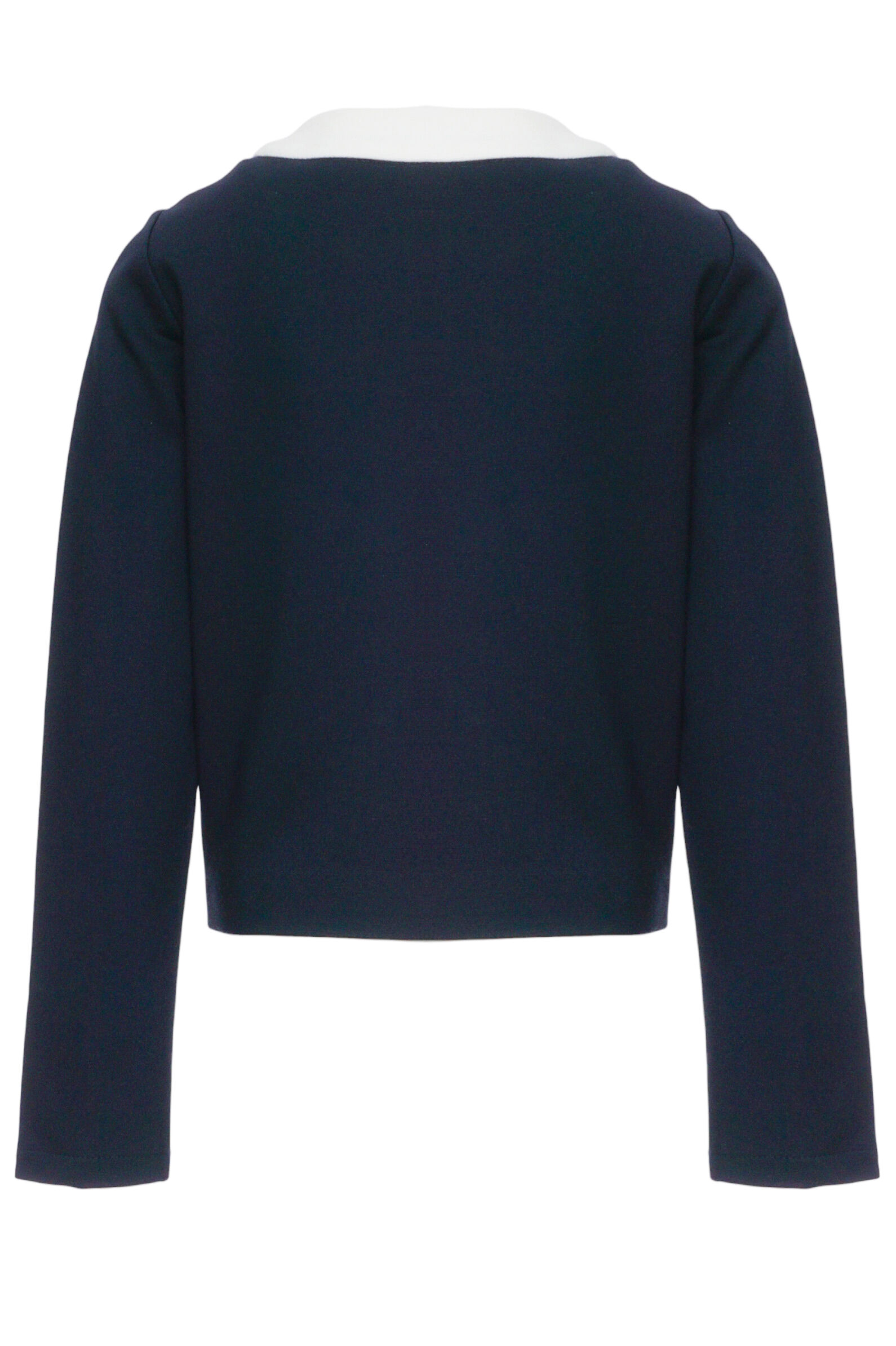 Жакет дев. АРТ.23107,син,пэ-вис-эл