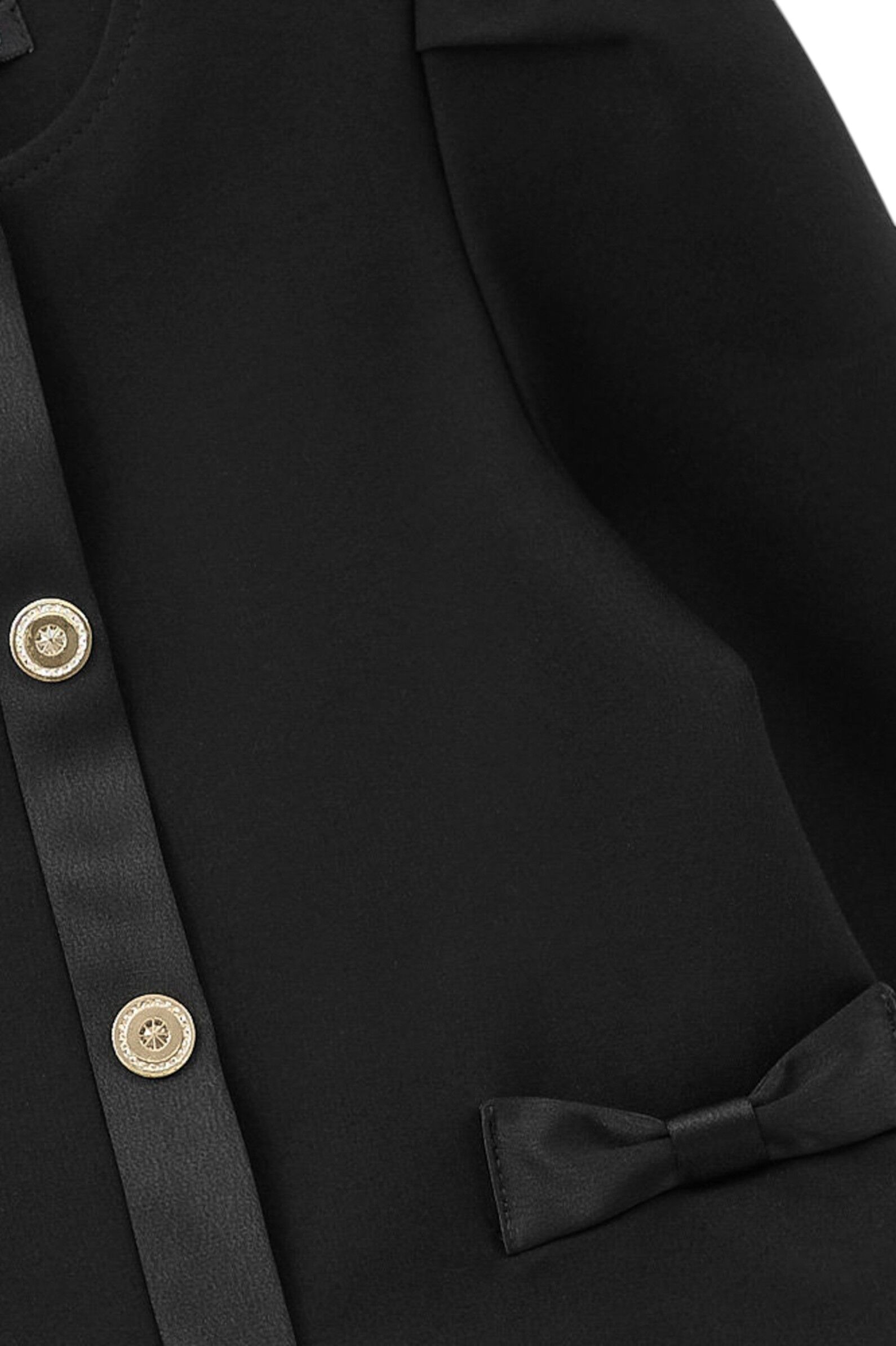 Жакет дев. АРТ.252209,чер,вис-нейл-эл