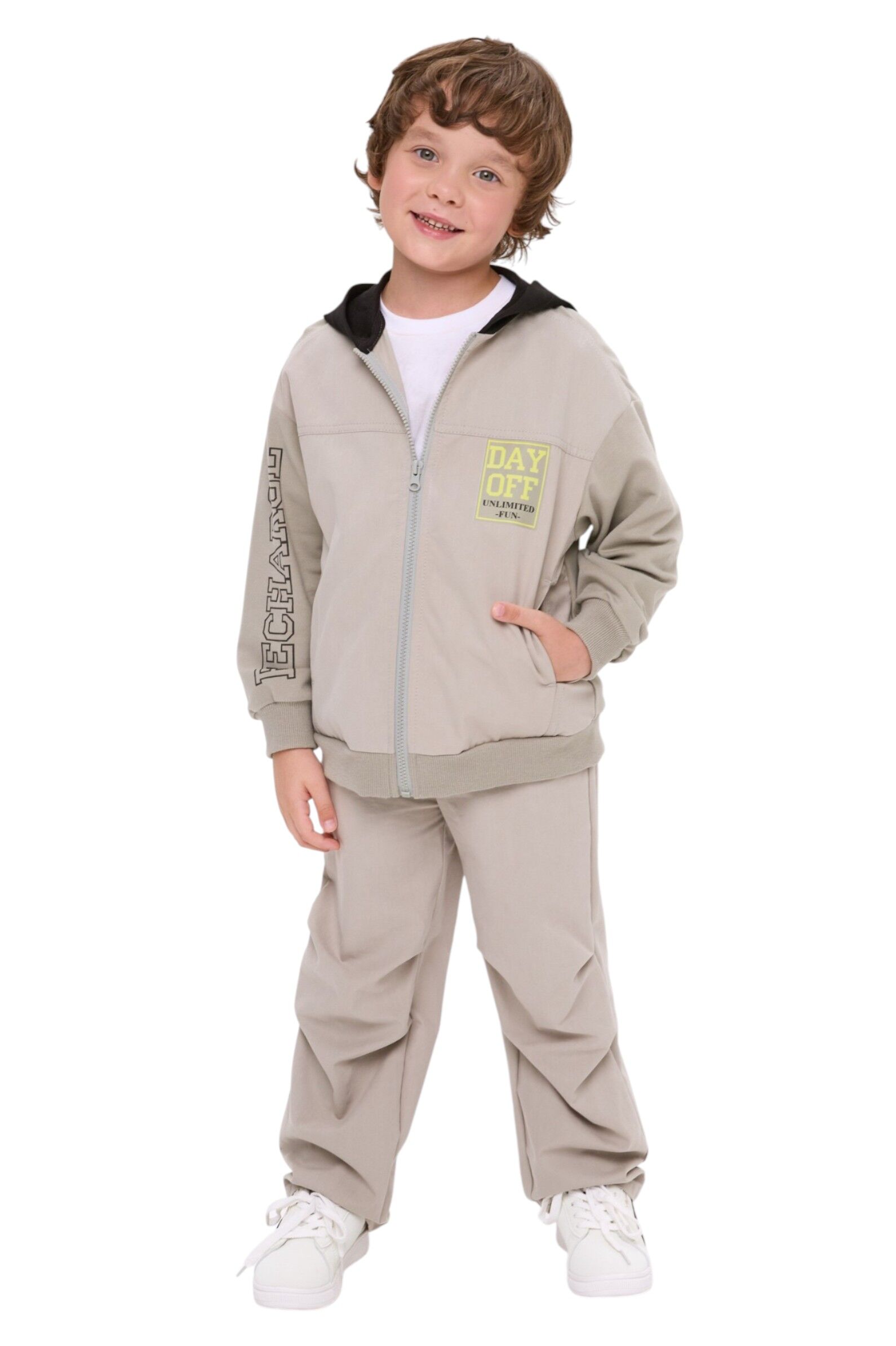 Жакет мал. АРТ.261096,хаки,хл-эл-тенсель