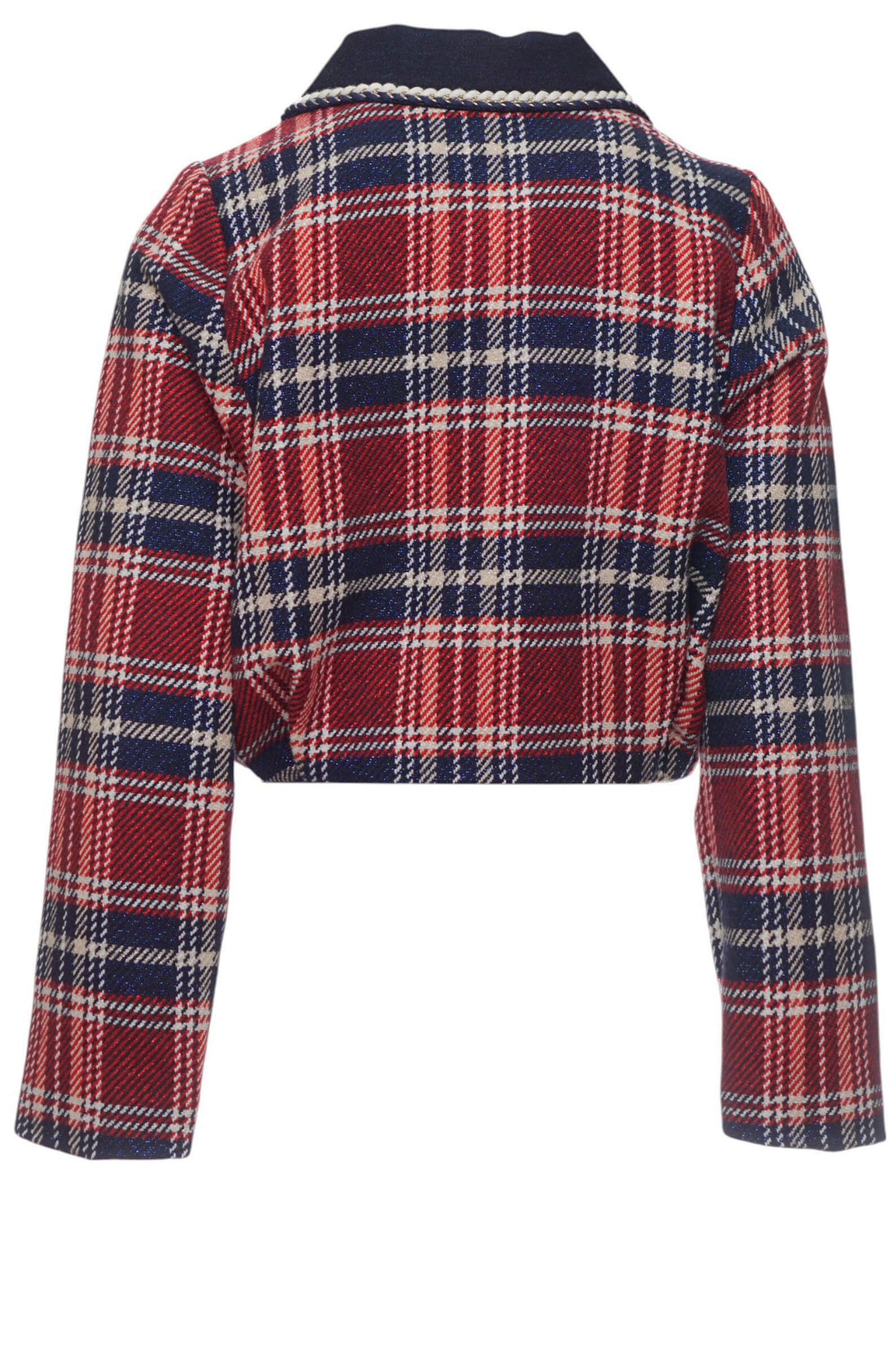 Жакет дев. АРТ.5831,крас-син,пэ-акр-хл-вис-пэ